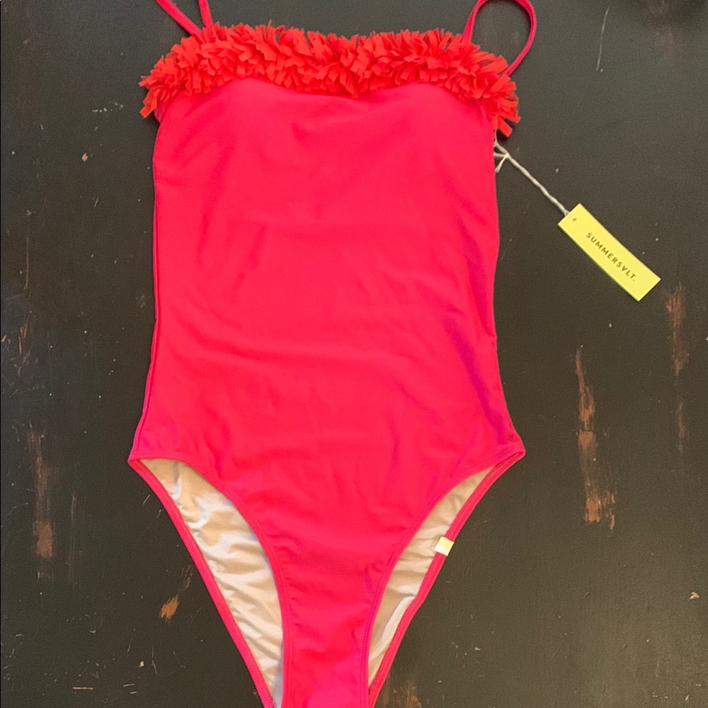Summersalt 2 BNWT “Confetti TopSail” swim suit